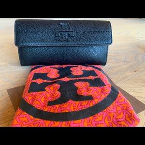 Tory Burch black wallet